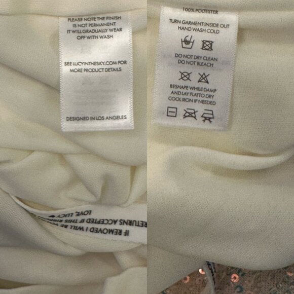 Lucy In The Sky Sequin Strapless Back Bow Maxi Formal Dress (Champagne) - Picture 15 of 16